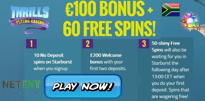 SOUTH AFRICAN CASINOS NO DEPOSIT BONUS