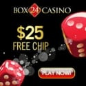 Box24 Casino No deposit bonus