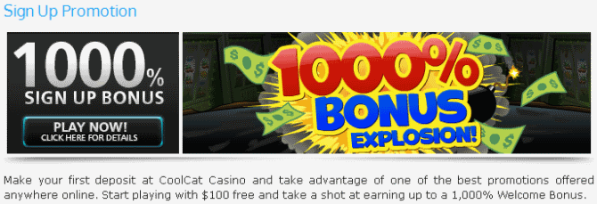 Cool Cat Casino Promotion Codes