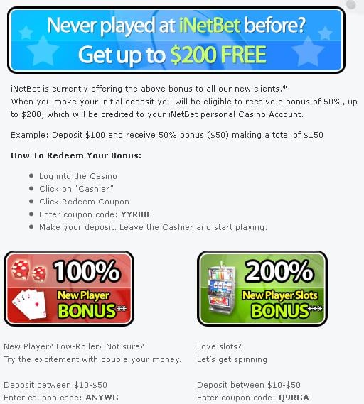 Bonus Casino No Deposit